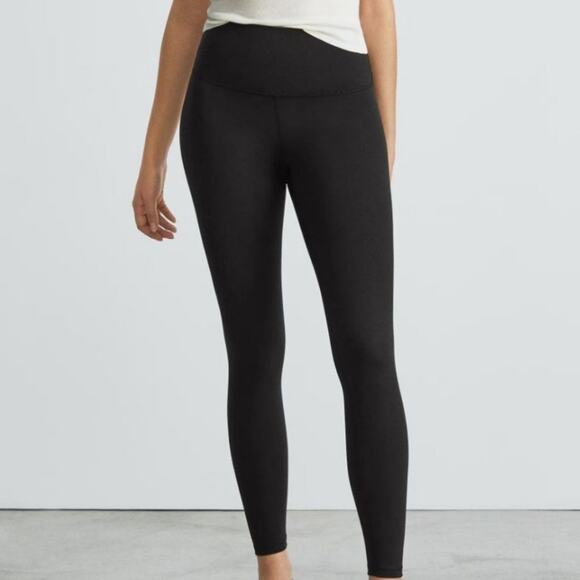 Everlane Large L Black ReNew Perform High Waist Leggings Workout Yoga NWT - Picture 1 of 10
